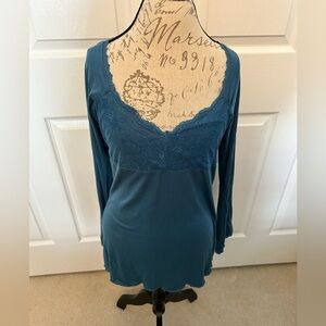 Frills Nordstrom Lace Trim Top and Matching Pants